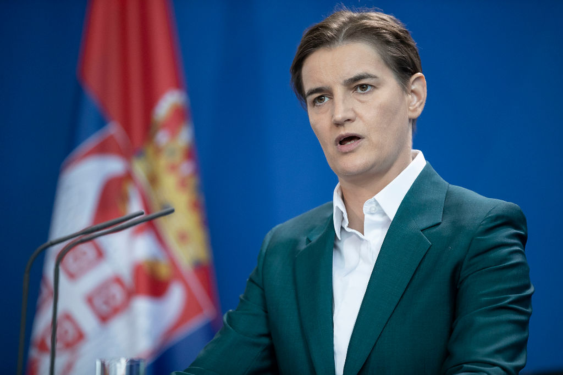 Ана Бърнабич може да стане временен президент на Сърбия