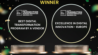 и бяха отличени с две награди Global Transaction Banking Innovation