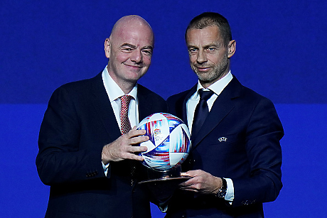 Президентът на UEFA Чеферин оттегли кандидатурата си за шеф на FIFA
