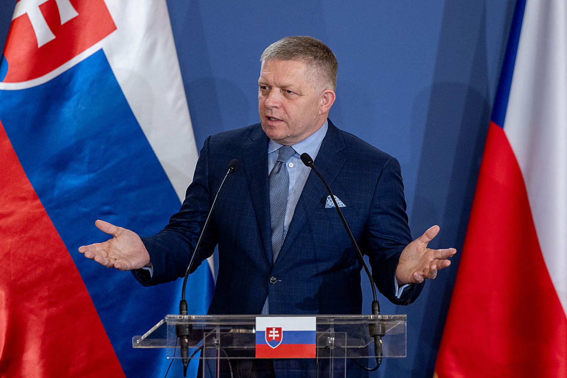 Словашкият премиер Фицо: Не искам Словакия да участва във война заради член 5 на НАТО