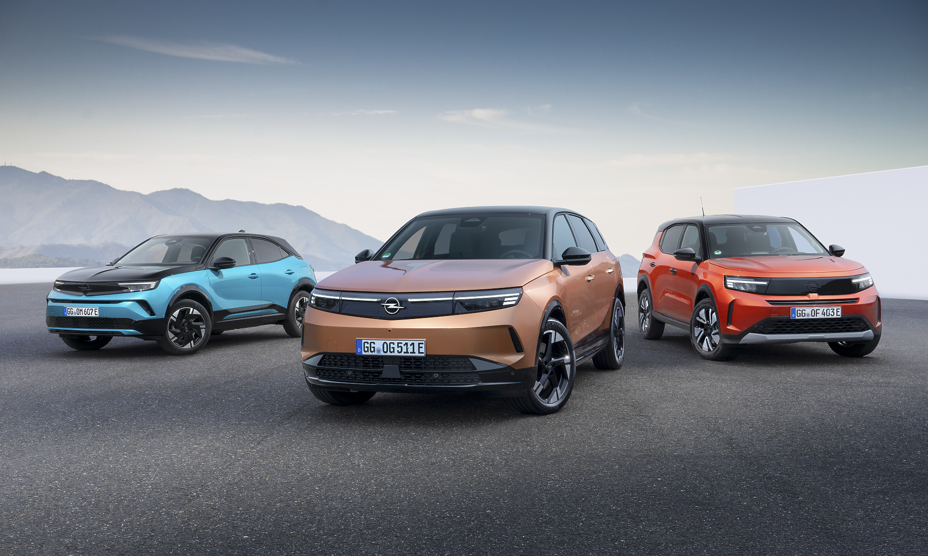 Трите лица на SUV гамата на Opel: Grandland, Frontera и Mokka