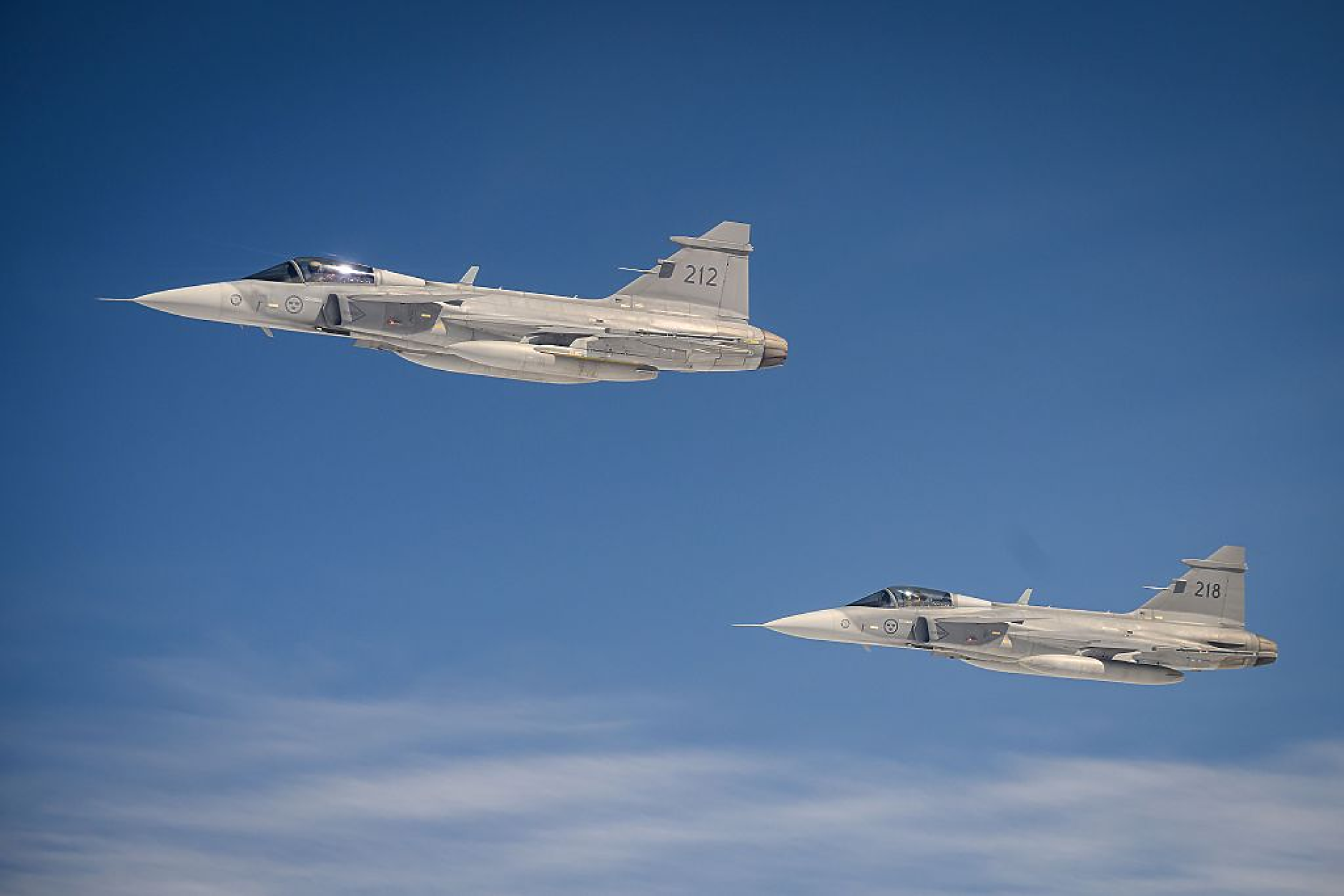 Saab отчита утрояване на поръчките след сделката за изтребители Gripen с Украйна