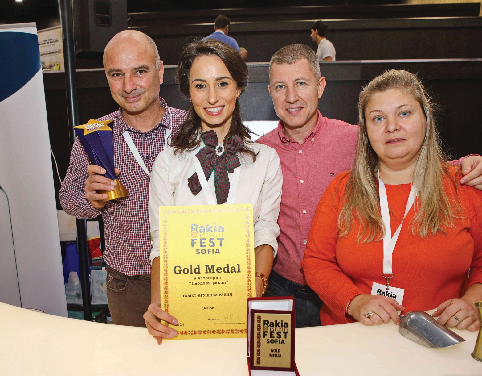 TABIET триумфира със златен медал на Rakia & Spirits Fest Sofia 2024 ...